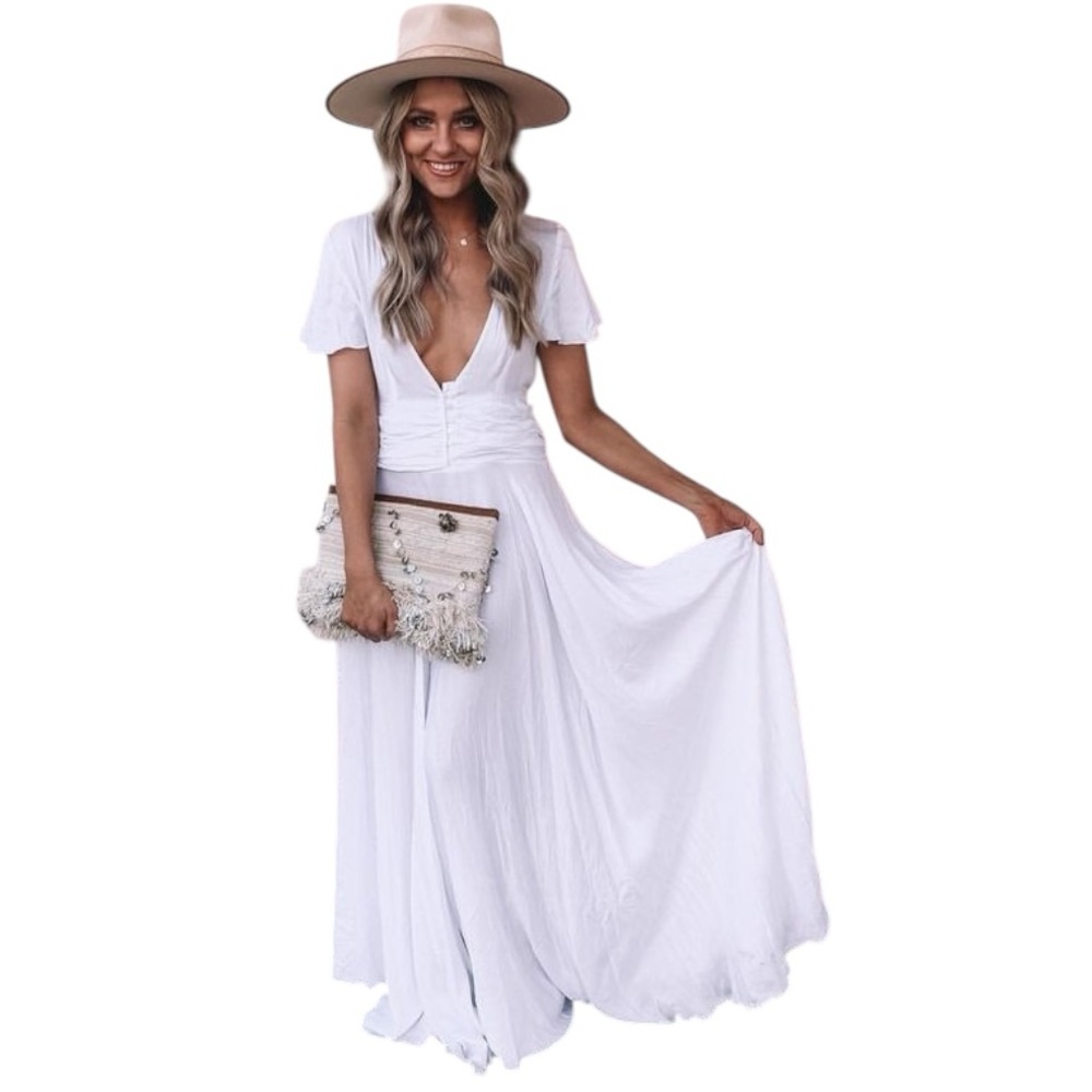 Coven Halo Maxi Dress nwt
